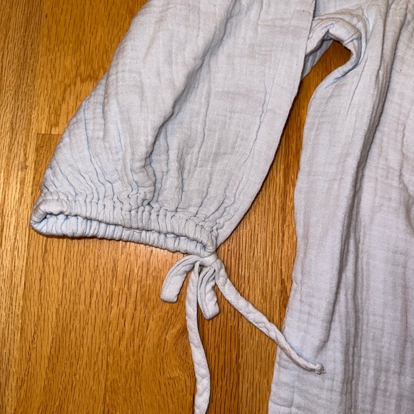 LC Lauren Conrad Light Blue Loose Fit Blouse - Picture 3 of 7